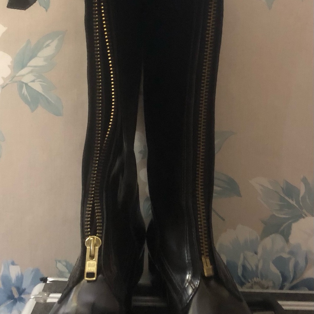 Tory Burch Patent Leather Boots